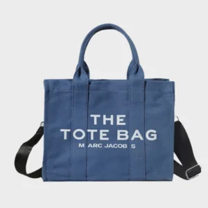 Light Blue Canvas Tote Bag